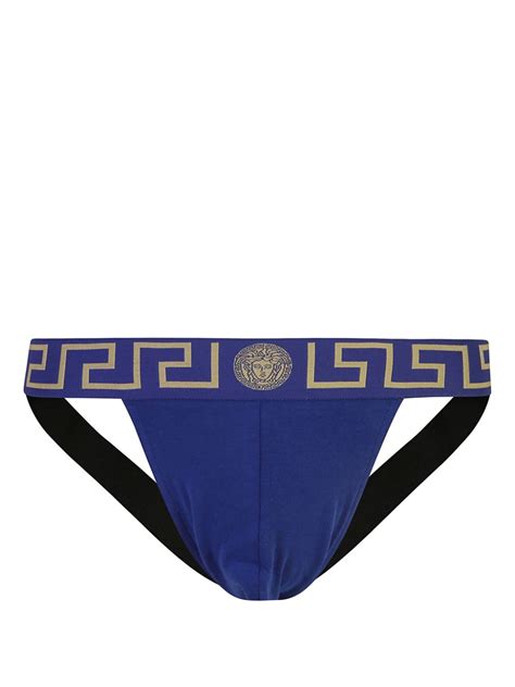 Versace Greca Border Jockstrap 